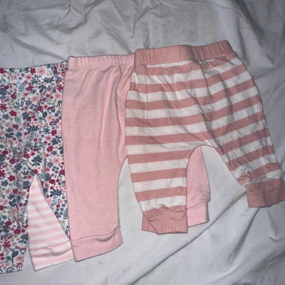 5-pack Minnie Mouse leggings pants baby girls' bundle 0-3 months - Picture 4 of 5